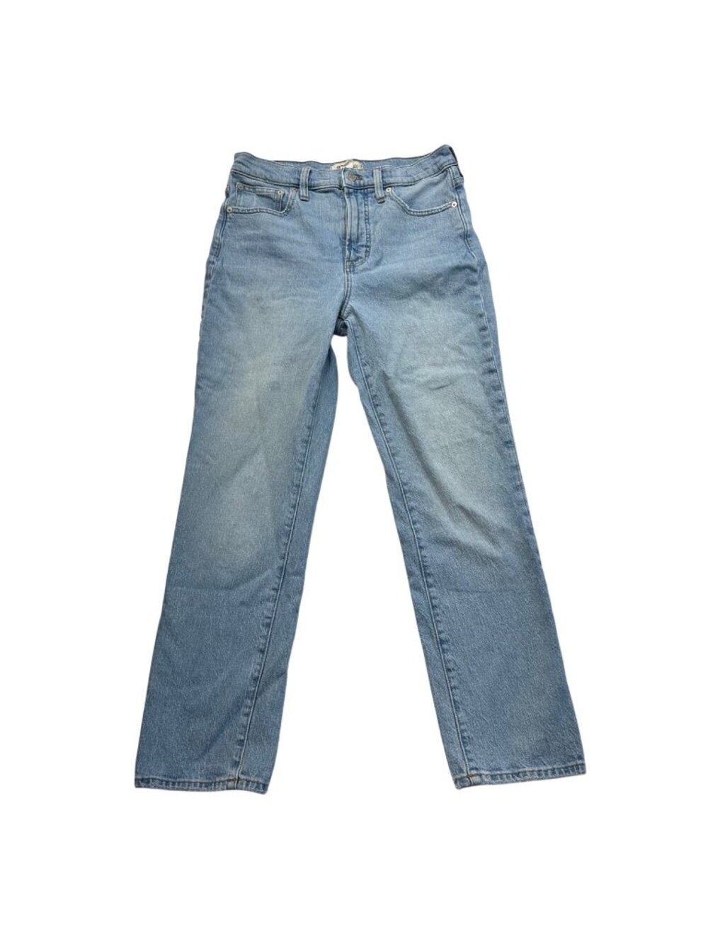 Madewell The Perfect Vintage Jean Light Fiore Wash Sz 28 Straight Leg High Rise